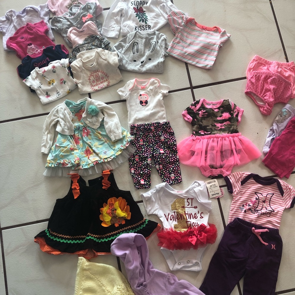Baby girl clothes 0-3 months